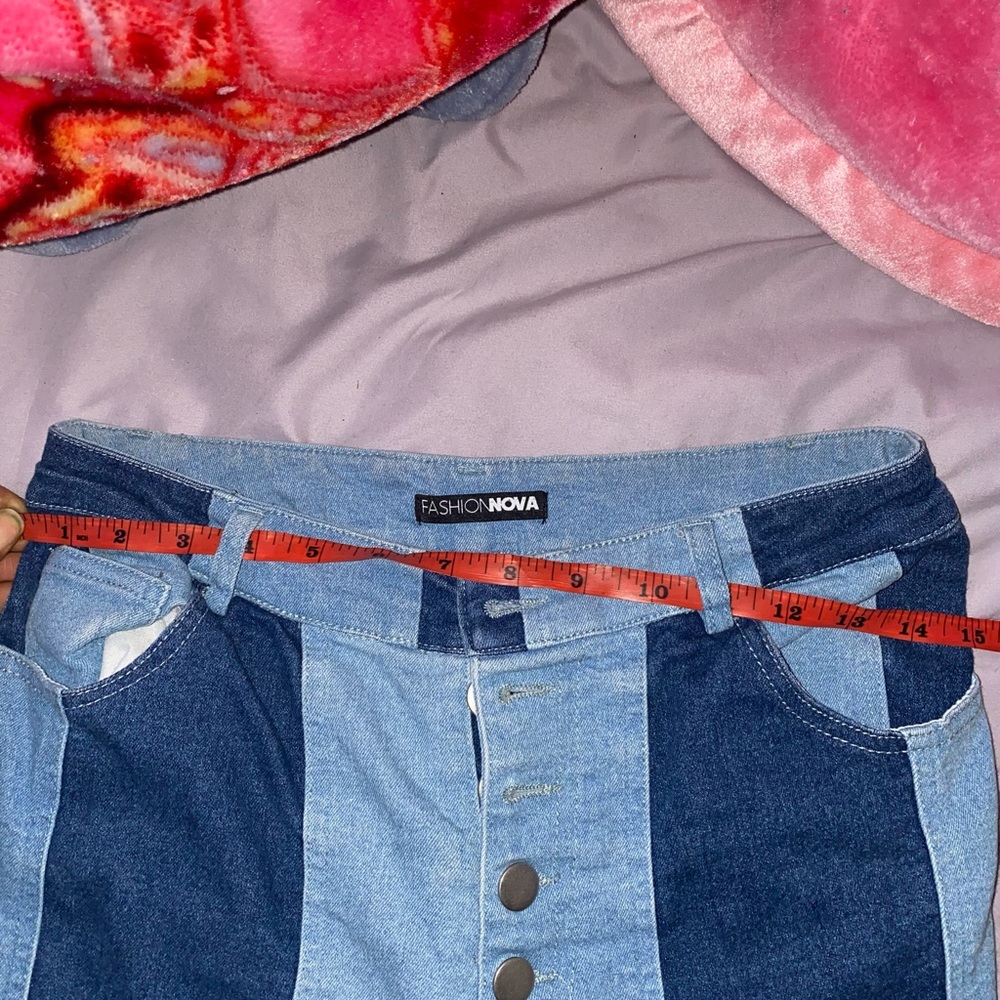 FASHION NOVA high waist denim boot cut jeans - Picture 6 of 7
